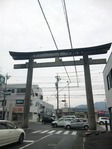 草薙神社の大鳥居