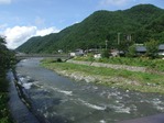 木曽川の流れ