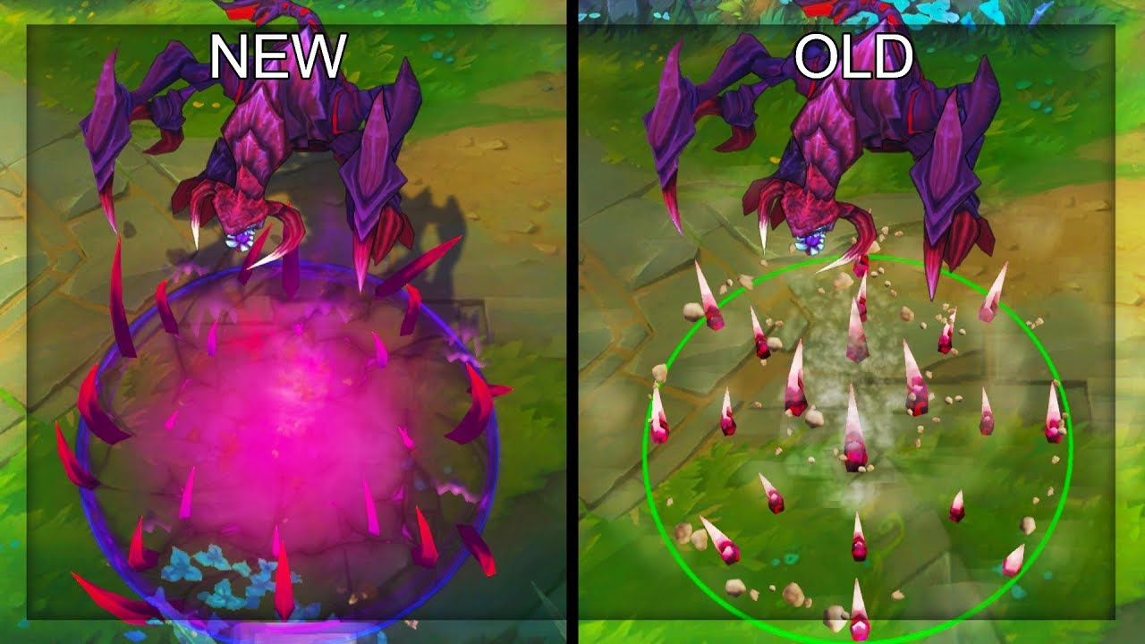 動画 チョ ガスさんのスキルエフェクトがカッコよくなる 全スキン分変更まとめ Lol 2chまとめ Shaco速報