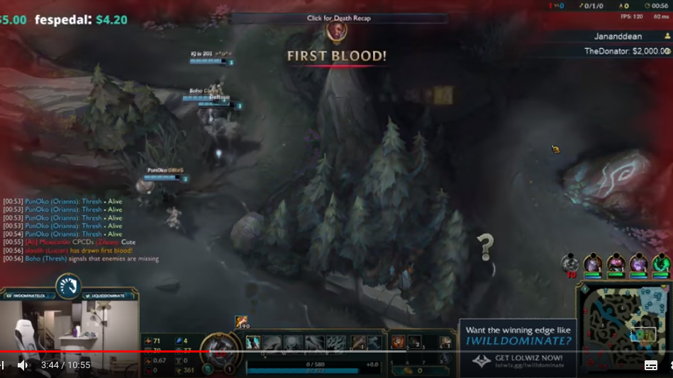 動画 味方のやらかしに怒って離席した結果 無事死亡ｗｗｗｗｗ 他 少し閲覧注意かも Toxic Tilt Moments Lol 2chまとめ Shaco速報