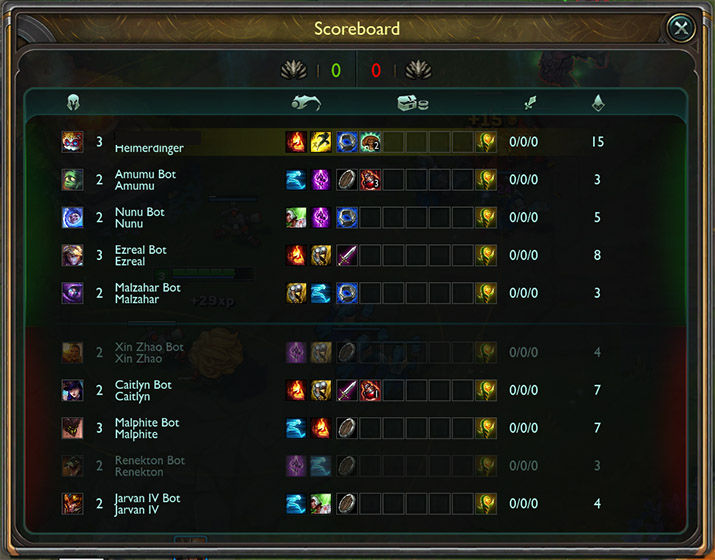 Tab押して出るスコアボードをロール順に並び替えてる Lol 2chまとめ Shaco速報