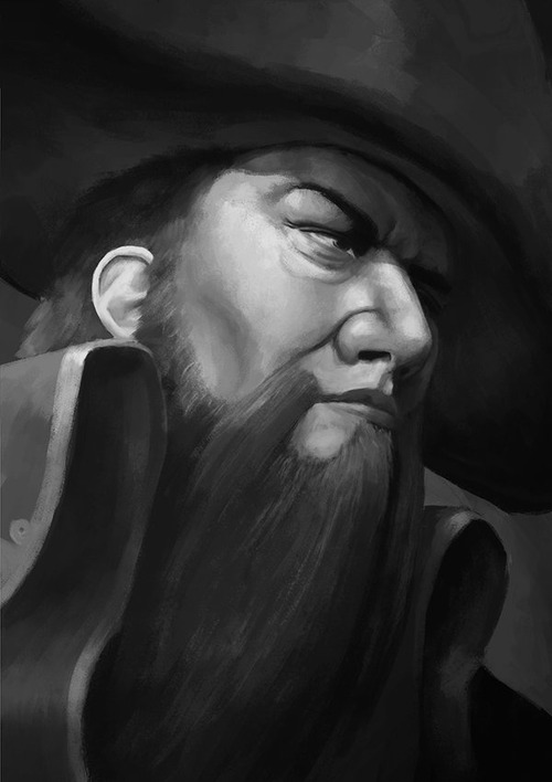 portrait_sketch___gangplank_by_artofbeng-d95h4tu