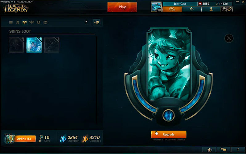 Lol 同じチャンプではクラフトの箱一回限りだけど プリメイド者は貰えるらしいぞ Lol 2chまとめ Shaco速報