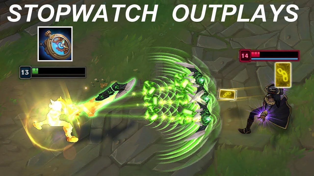 【動画】ストップウォッチを上手く使ったプレイまとめ【OUTPLAYS With STOPWATCH Moments 😜】 LOL_2ch