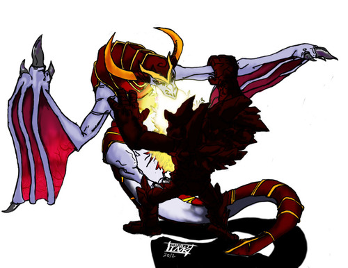 shyvana_vs_malphite_by_spiritinkep-d5a0a70