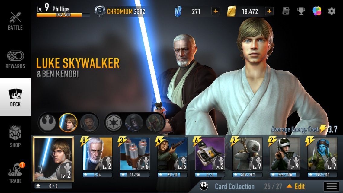 Star Wars Force Arena スターウォーズフォースアリーナ 攻略雑記帳 Star Wars Force Arena スターウォーズフォースアリーナ 攻略雑記帳
