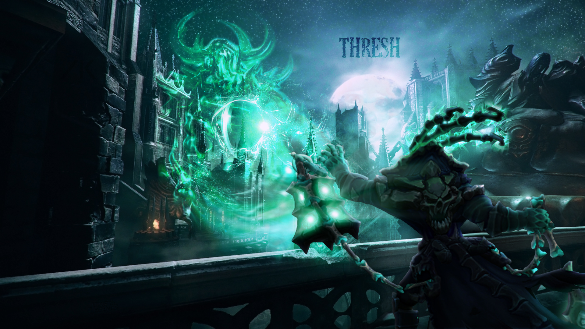 Thresh 壁紙画像 Lol Wallpaper Lol壁紙 画像まとめサイト