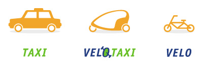 VELOTAXI ベロタクシー イラスト