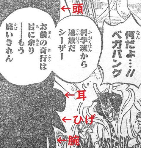 Dr.ベガパンクのシルエット