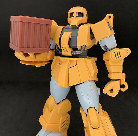 ガンダム 彼らの活躍も見てやって 損傷機体を再利用した 作業用ザク ザクタンク のここが良い アニメ ゲーム 最速情報 ドンドン