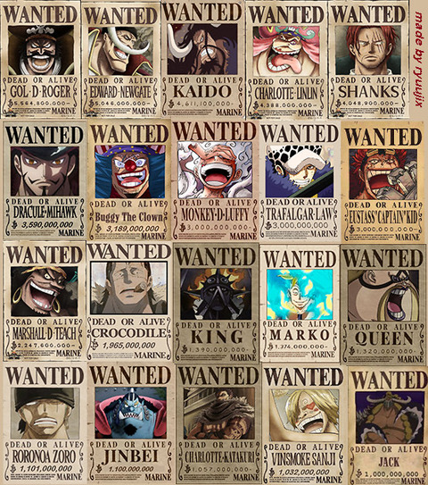 One Piece 作中 懸賞金10億ベリー超えが人になってしまうらしい アニメ ゲーム 最速情報 ドンドン