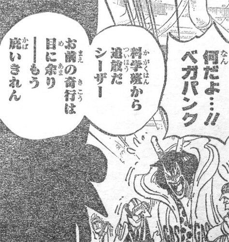 Dr.ベガパンクのシルエット