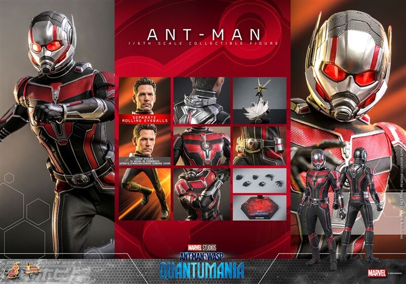 アントマン＆ワスプのフィギュアの素顔パーツがリアル過ぎて俳優の顔そのまんま！【画像】