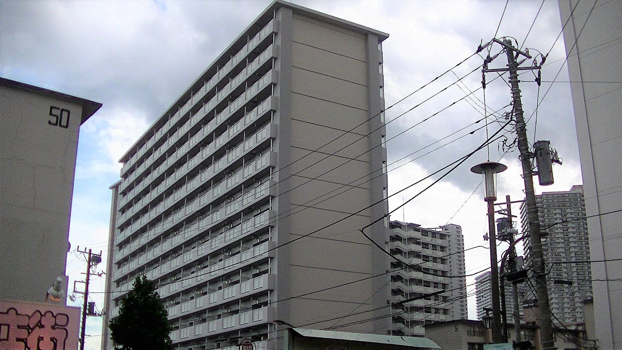 Wowow放送センター建替 辰巳一丁目団地 東京工事風景 Wowow放送センター建替 辰巳一丁目団地 東京工事風景