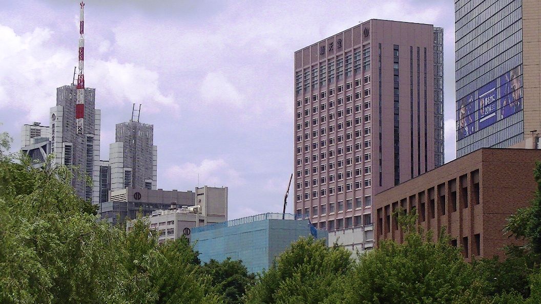 順天堂大学 病院 解体工事 東京医科歯科大学屋上工事 東京工事風景