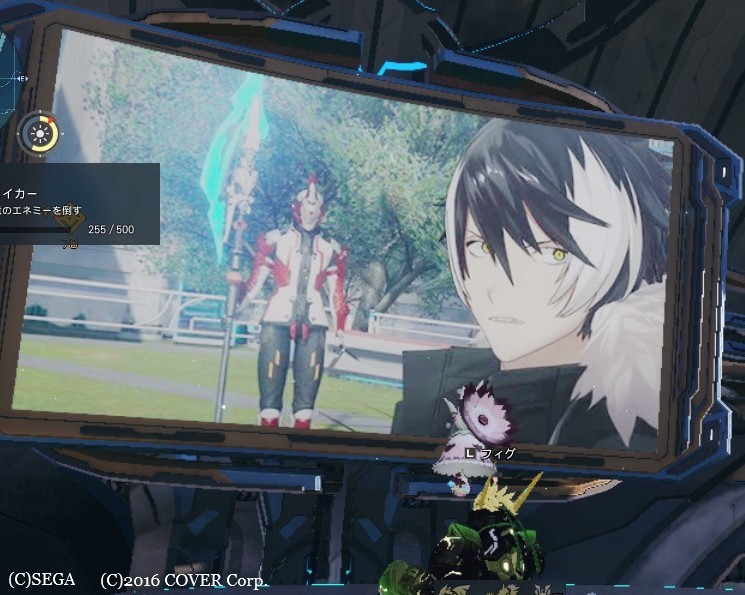 コラボのアニメをモニターで見るの巻 マガシ観察計画