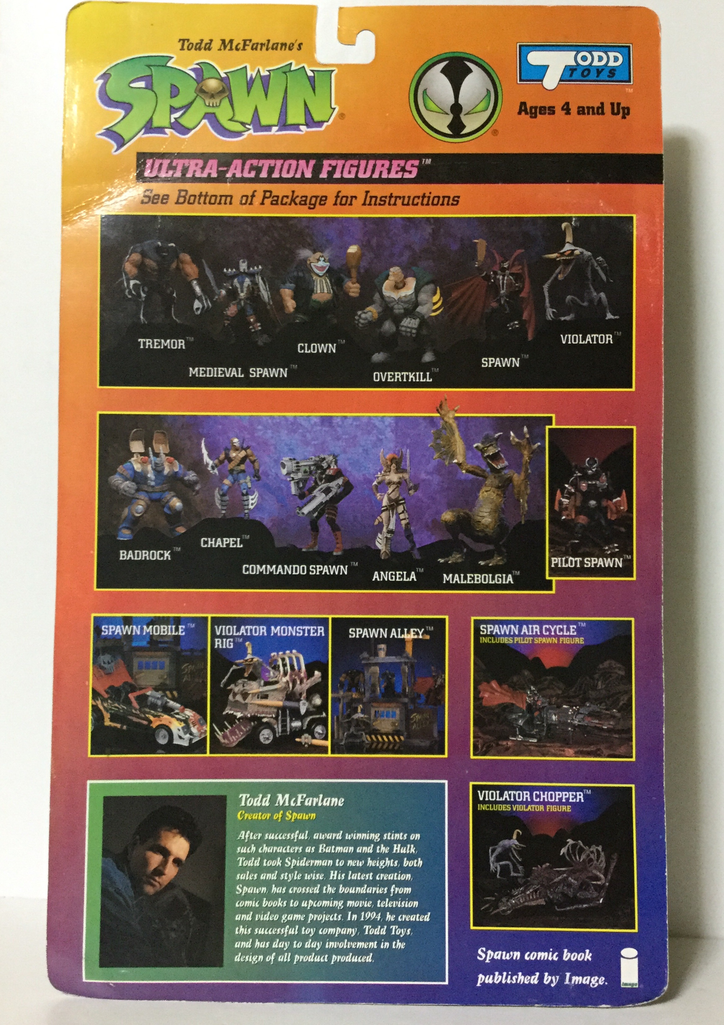 スポーン ウルトラ・アクションフィギュア コマンドスポーン : 爆裂 