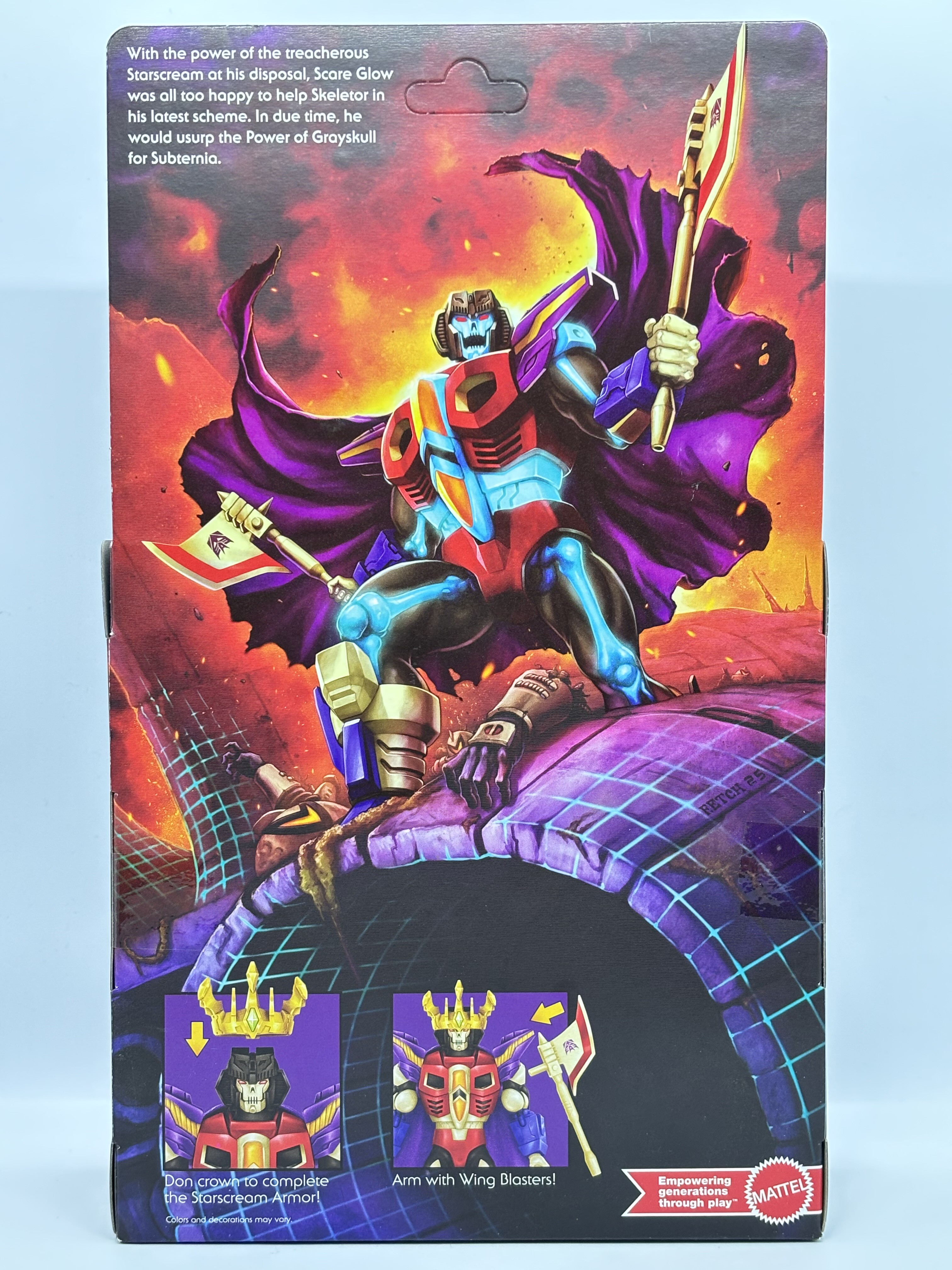マスターズ・オブ・ザ・ユニバース オリジンズ STARSCREAM ARMOR SCARE