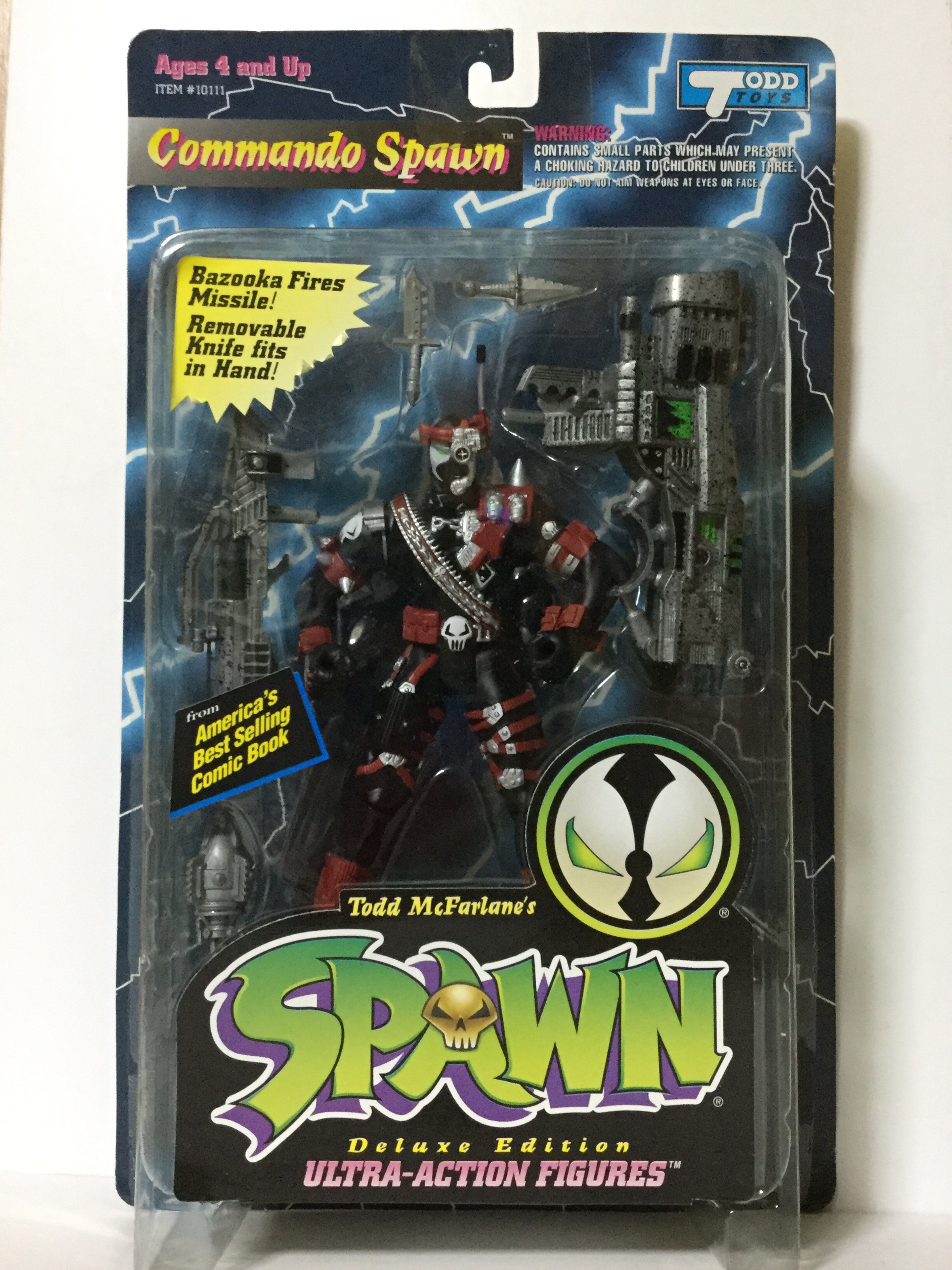 スポーン ウルトラ・アクションフィギュア コマンドスポーン : 爆裂 