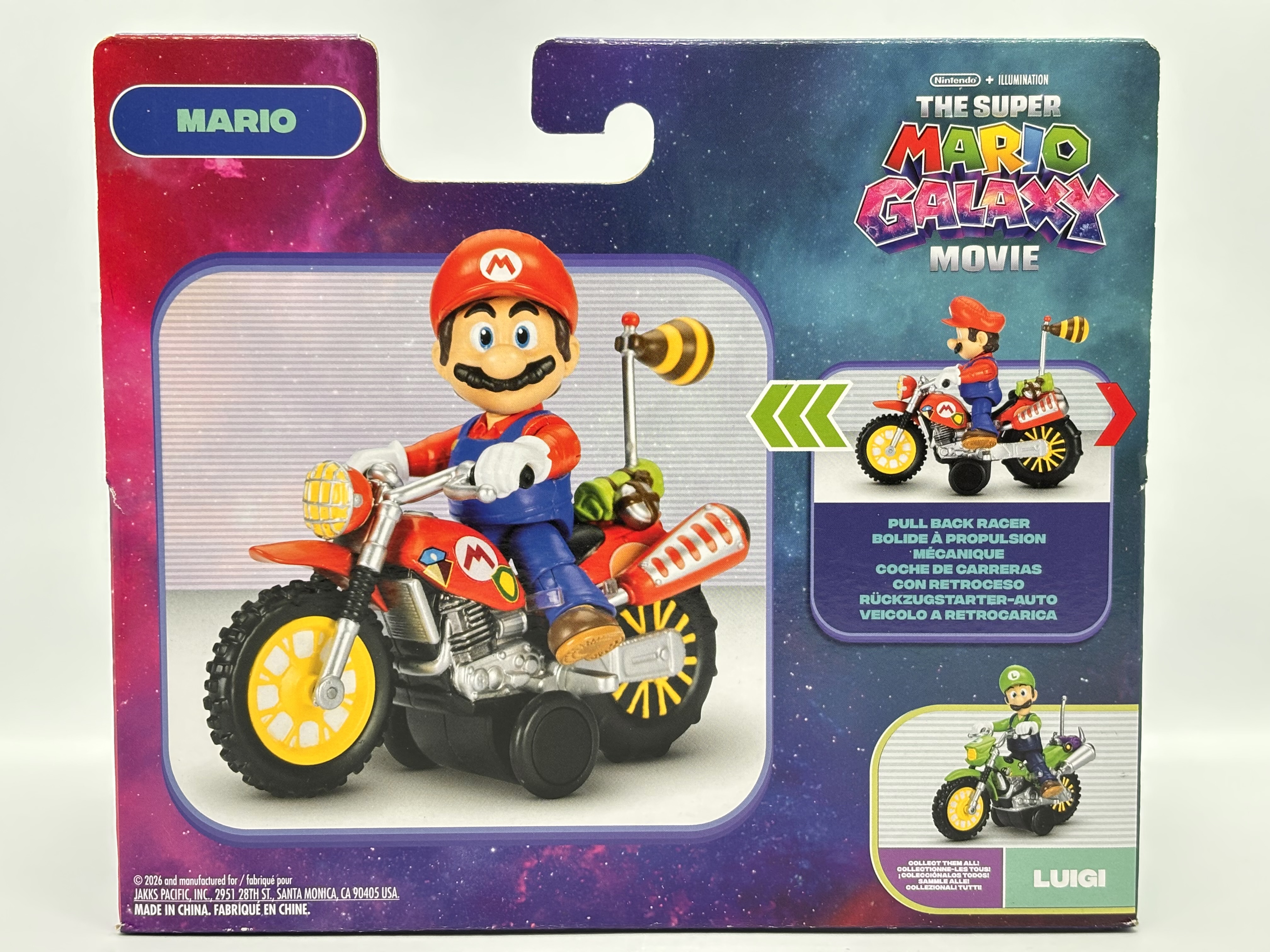 ザ・スーパーマリオギャラクシー・ムービー プルバックカート マリオ