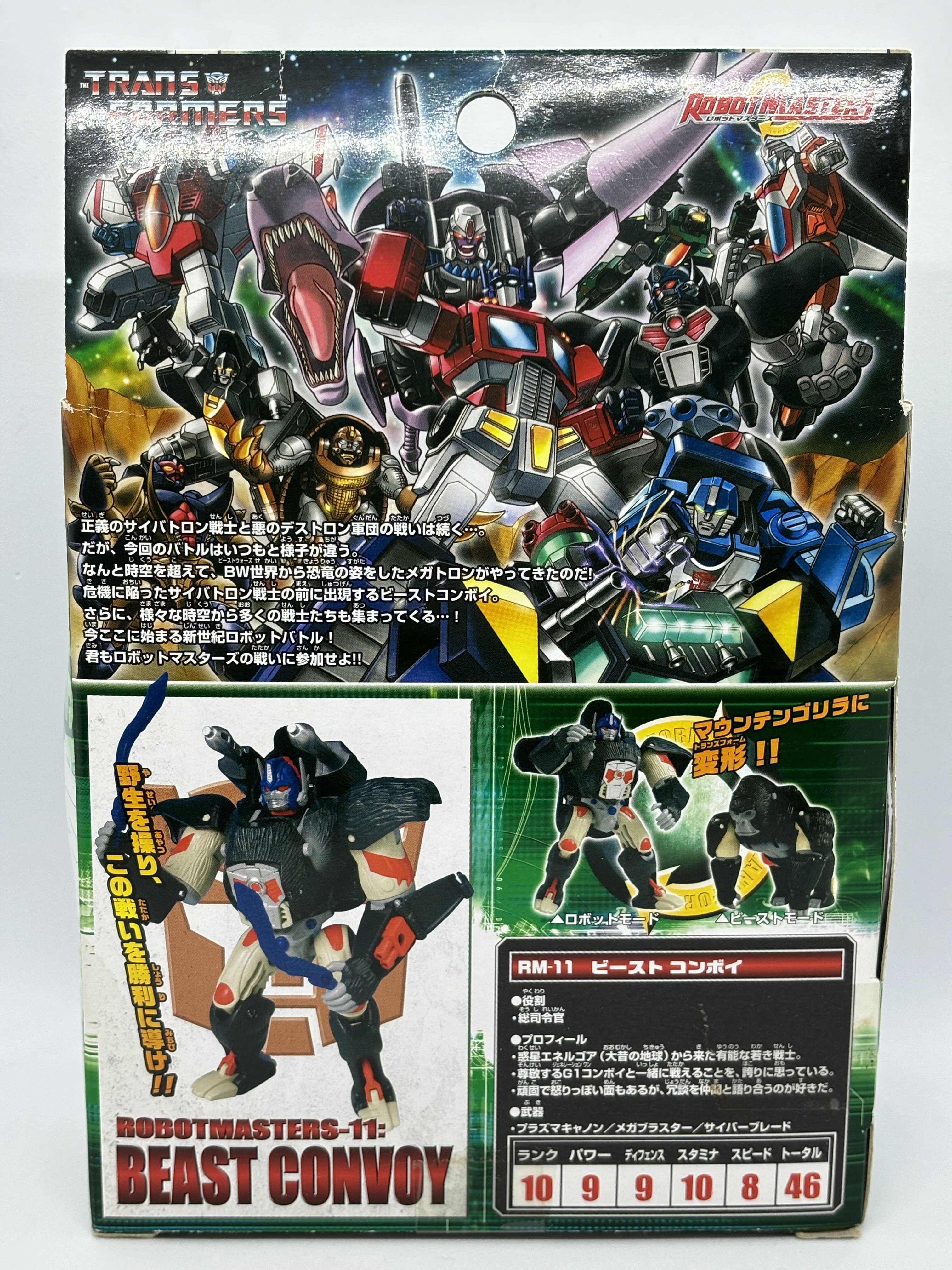 ロボットマスターズ RM-11 ビーストコンボイ : 爆裂！バクレツ！ユニバース