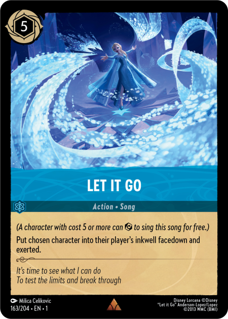 レット・イット・ゴー - LET IT GO 【ディズニーロルカナ】 ロルカナ】レット・イット・ゴー LET IT GO【P/ホイル】JA・1