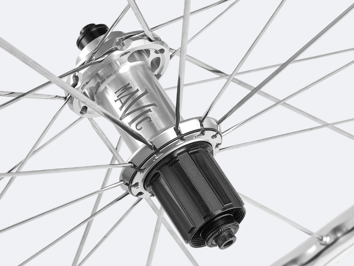 Mavic】美しくてカッコいいシルバーポリッシュのMavic KSYRIUM SL