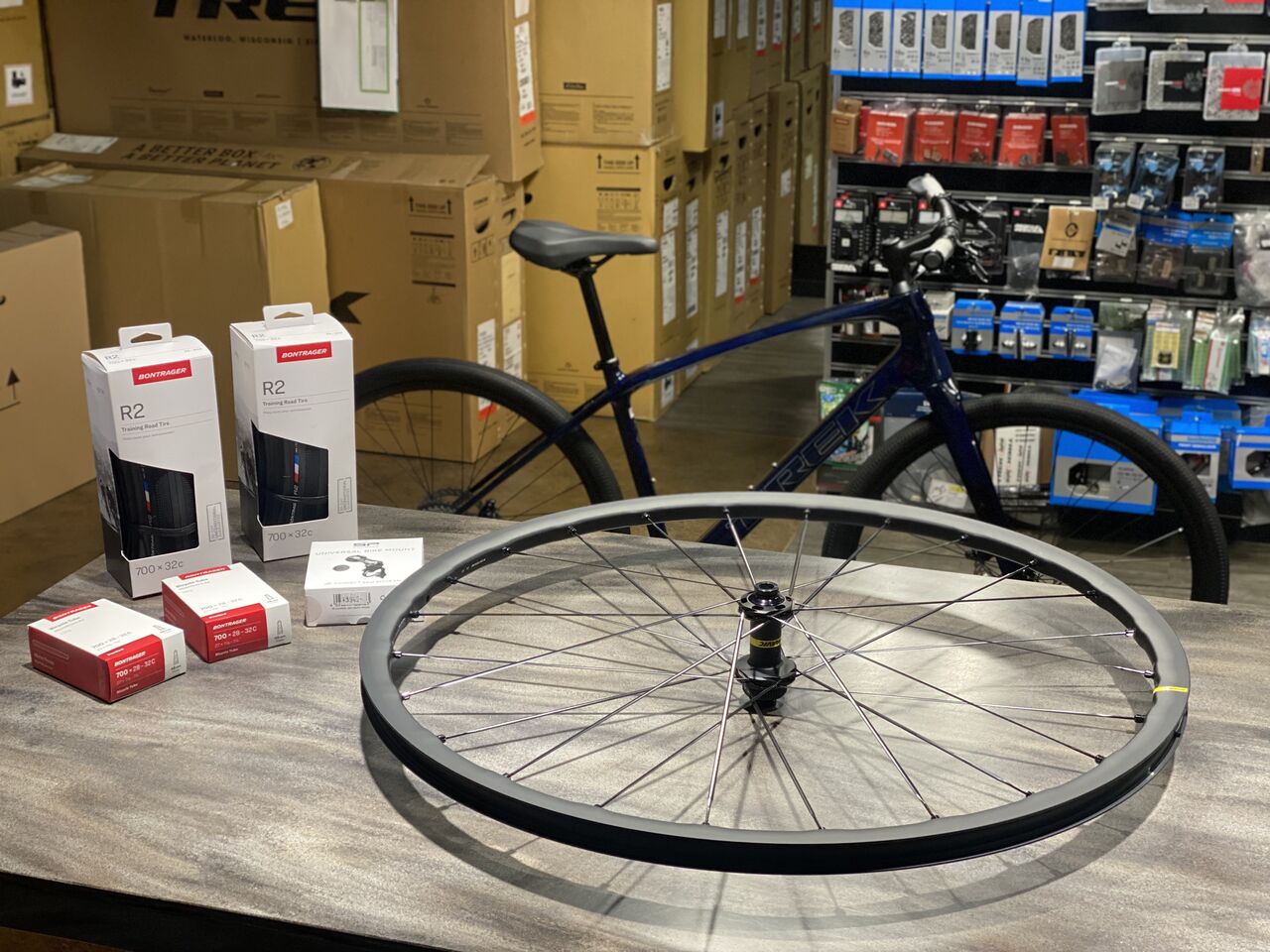 納車スナップ】 TREK FX Sport 5のご紹介！とMavicホイールに