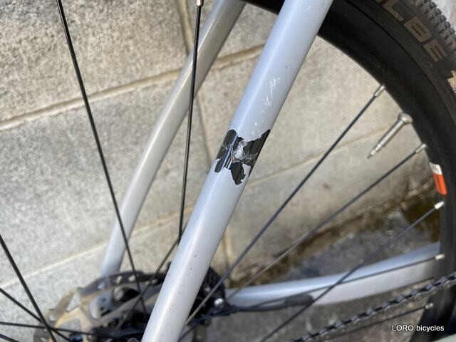 復活のF(フレーム)】カーボン補修してみた : LOROCYCLEWORKS TOKYO blog