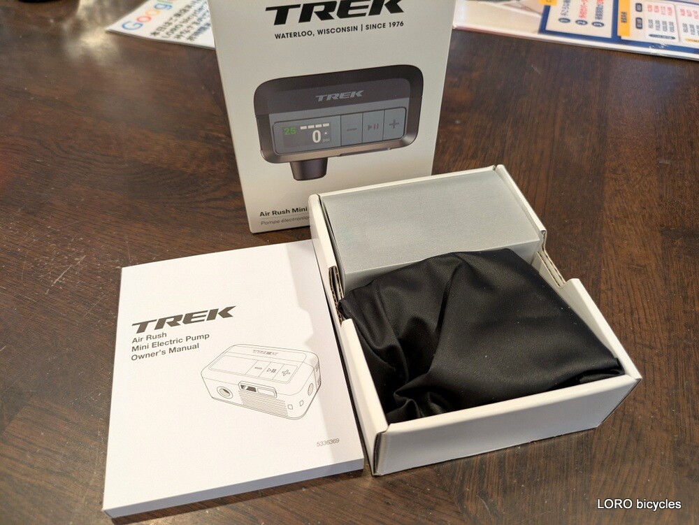 NEW】TREK×電動ポンプ×Air Rush 電動 : LOROCYCLEWORKS TOKYO blog