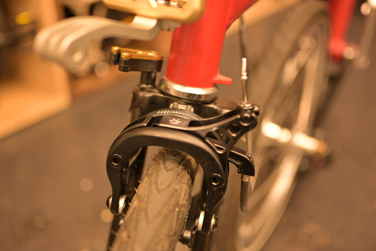 期待のNewパーツ紹介！H&H Brake Caliper for Brompton : LORO 関東3