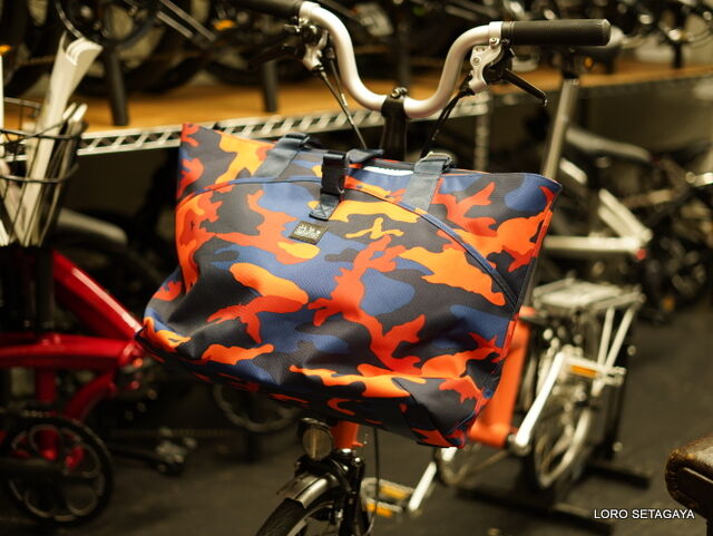 BROMPTON】トートバッグ CAMO 20L フロントバッグ 限定