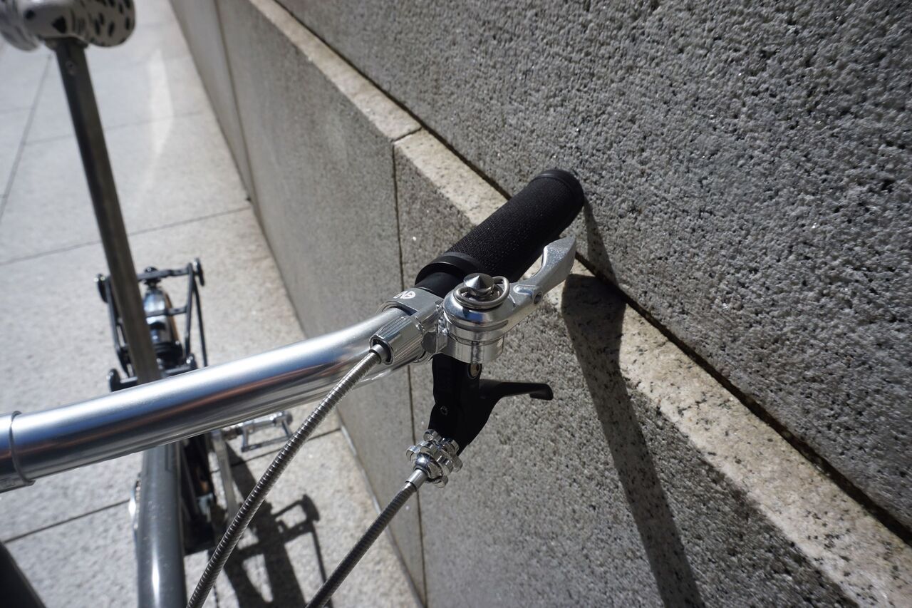 Brompton P Line Storm Gray - Classic Silver Retro KAWAII : LORO Brompton P Line Storm Gray - Classic Silver Retro KAWAII : LORO
