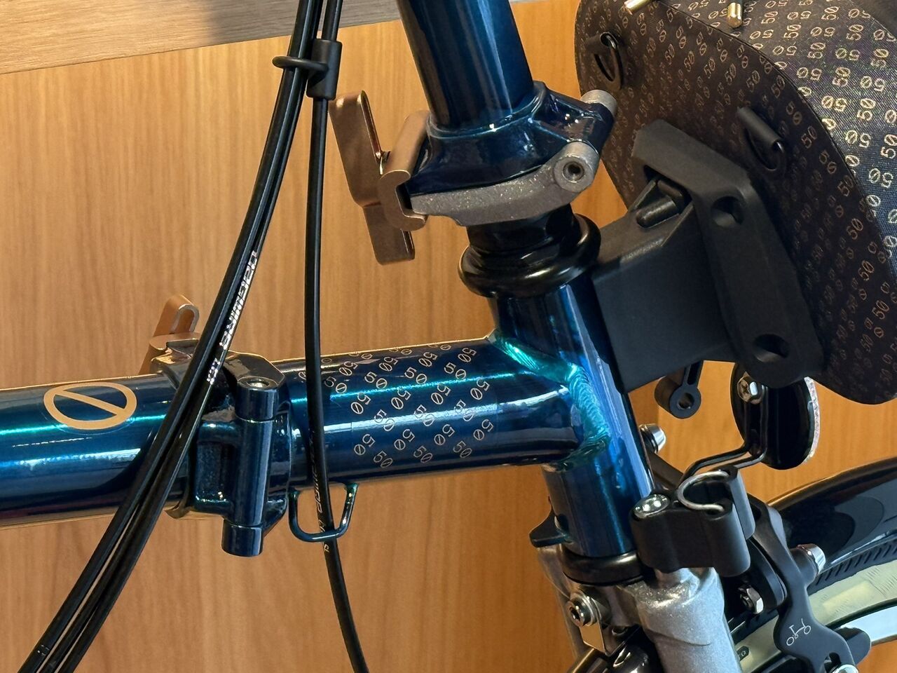 ブロンプトン50周年　記念ボトルバッグ　純正 ブロンプトン50周年 記念ボトルバッグ 純正 Brompton Japan