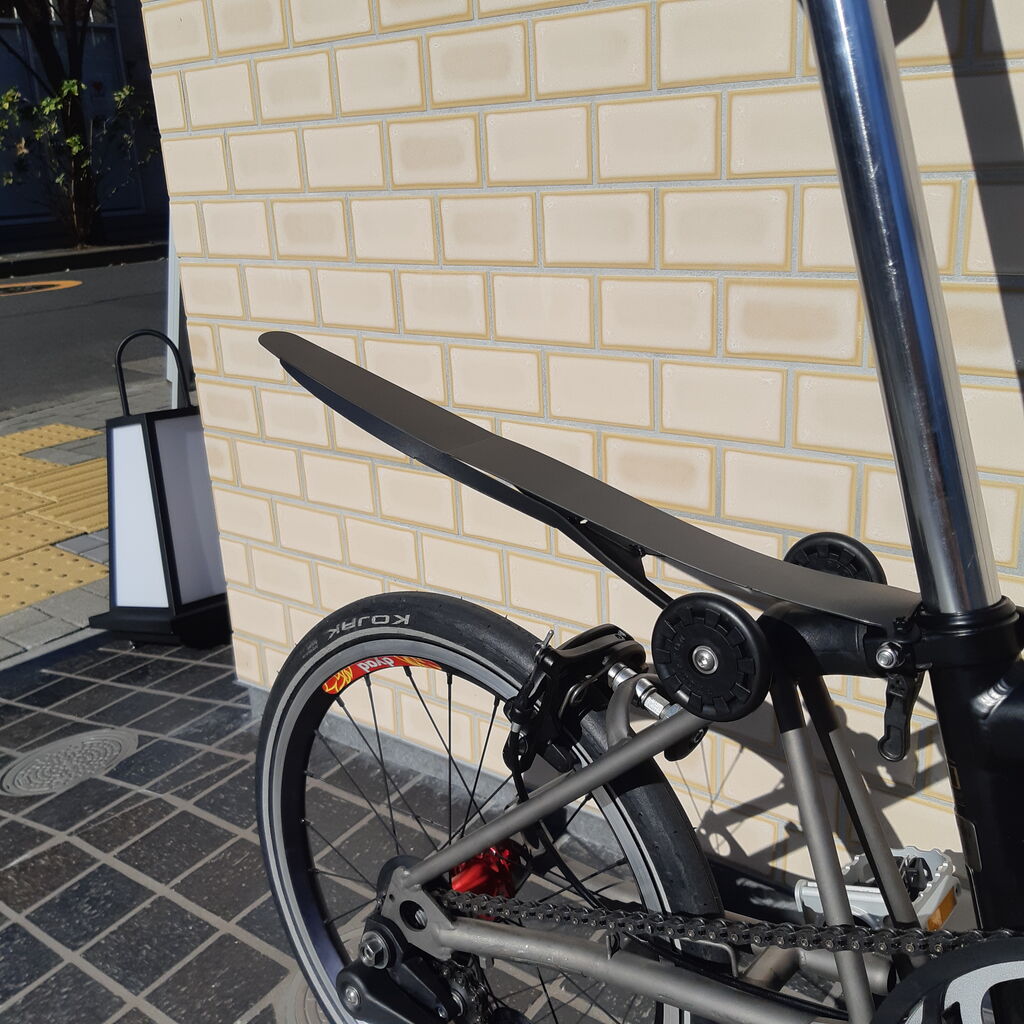 brompton rear mudguard fitting instructions