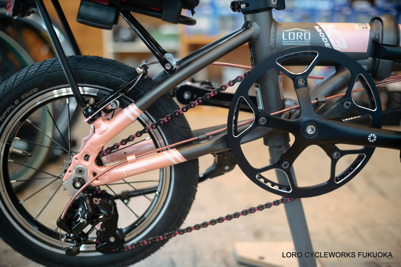 DAHON K3をカスタム！ : LORO CYCLEWORKS 福岡 スタッフBlog