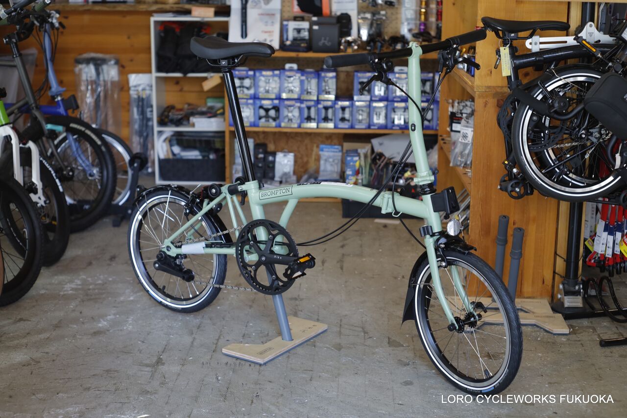 今、逃したら入手できなくなるBROMPTON C Line廃盤カラー！ : LORO