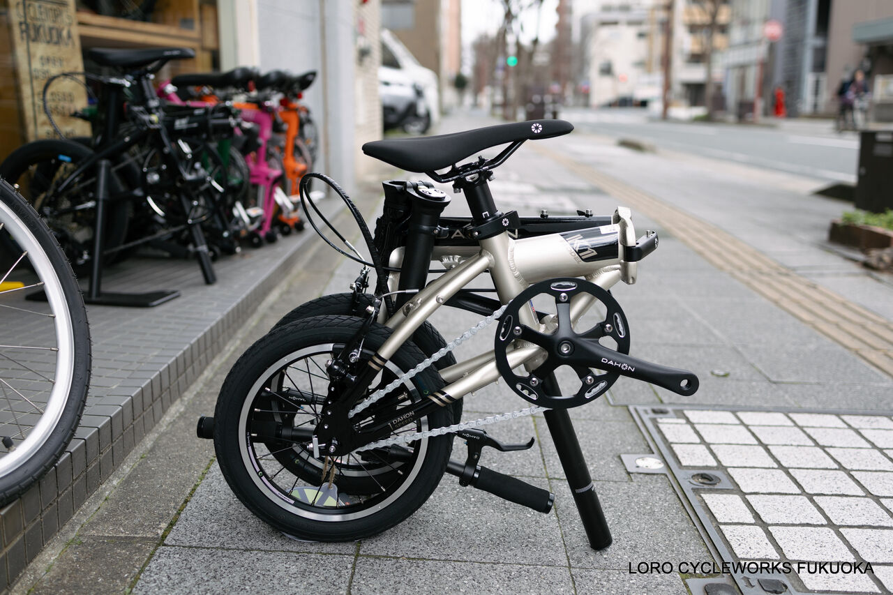 シンプルが1番！ DAHON K1 : LORO CYCLEWORKS 福岡 スタッフBlog