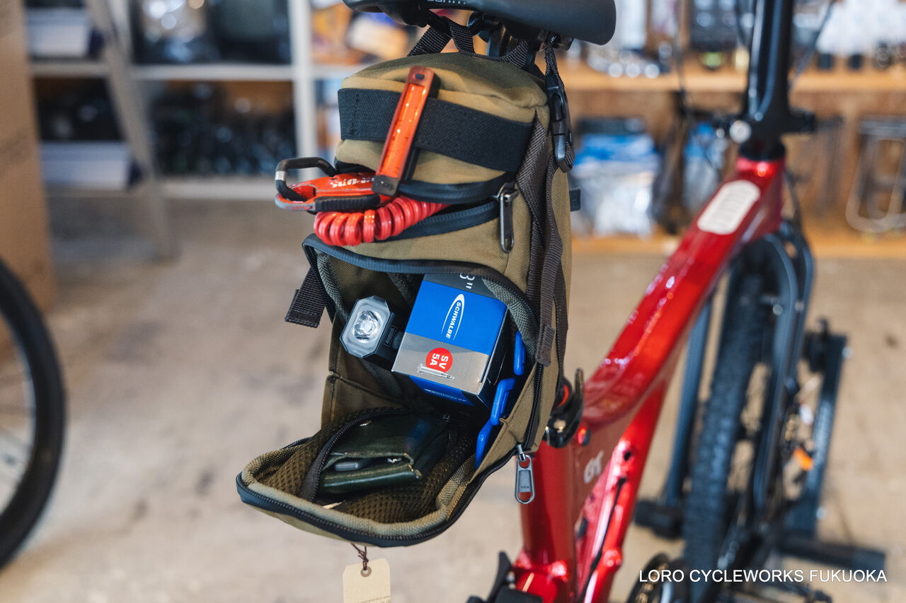 Wotancraft 新商品 多機能サドルバッグ！ : LORO CYCLEWORKS