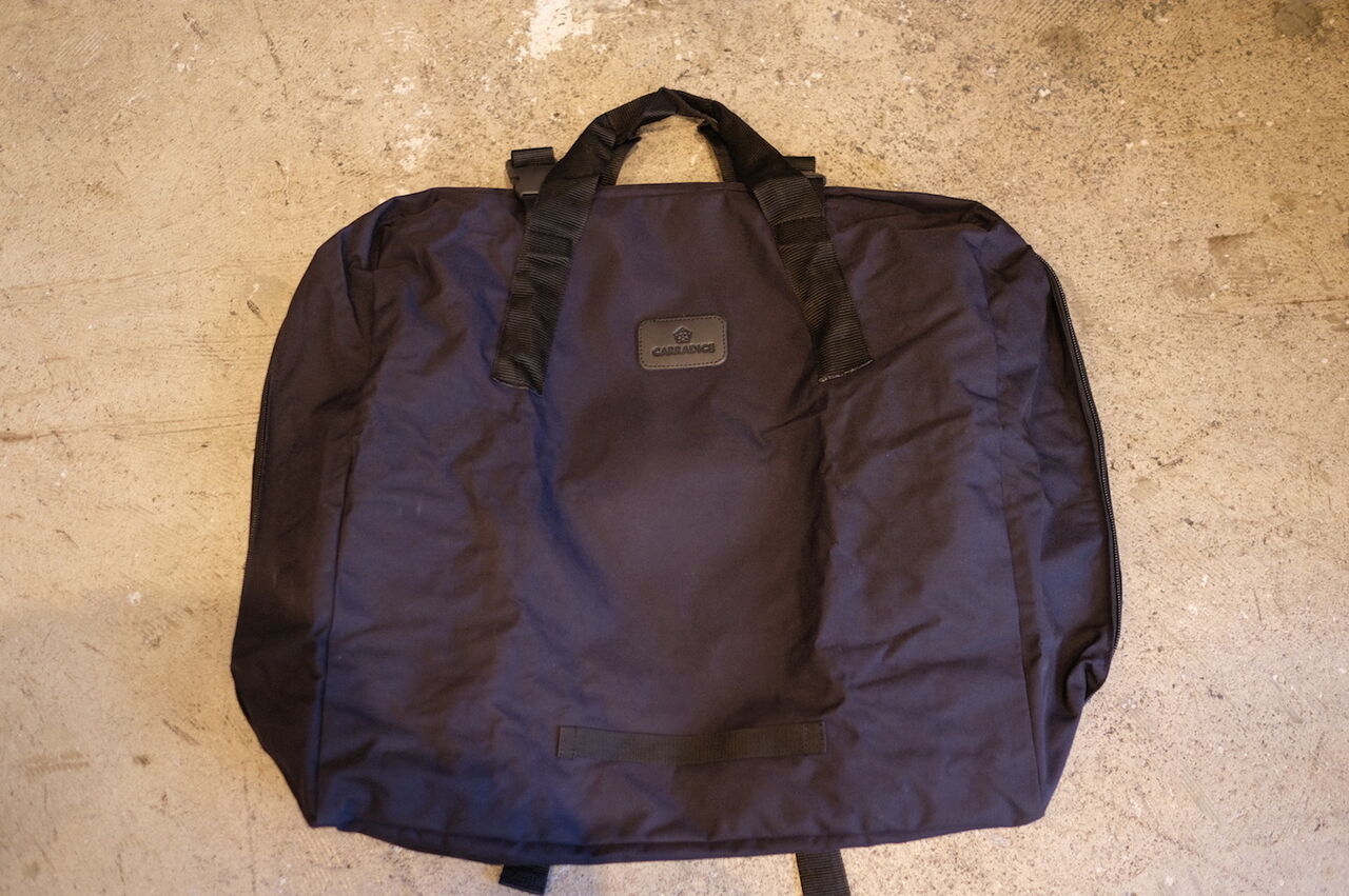Bromptonを背負える輪行袋！Carradice Carrying Bagの紹介