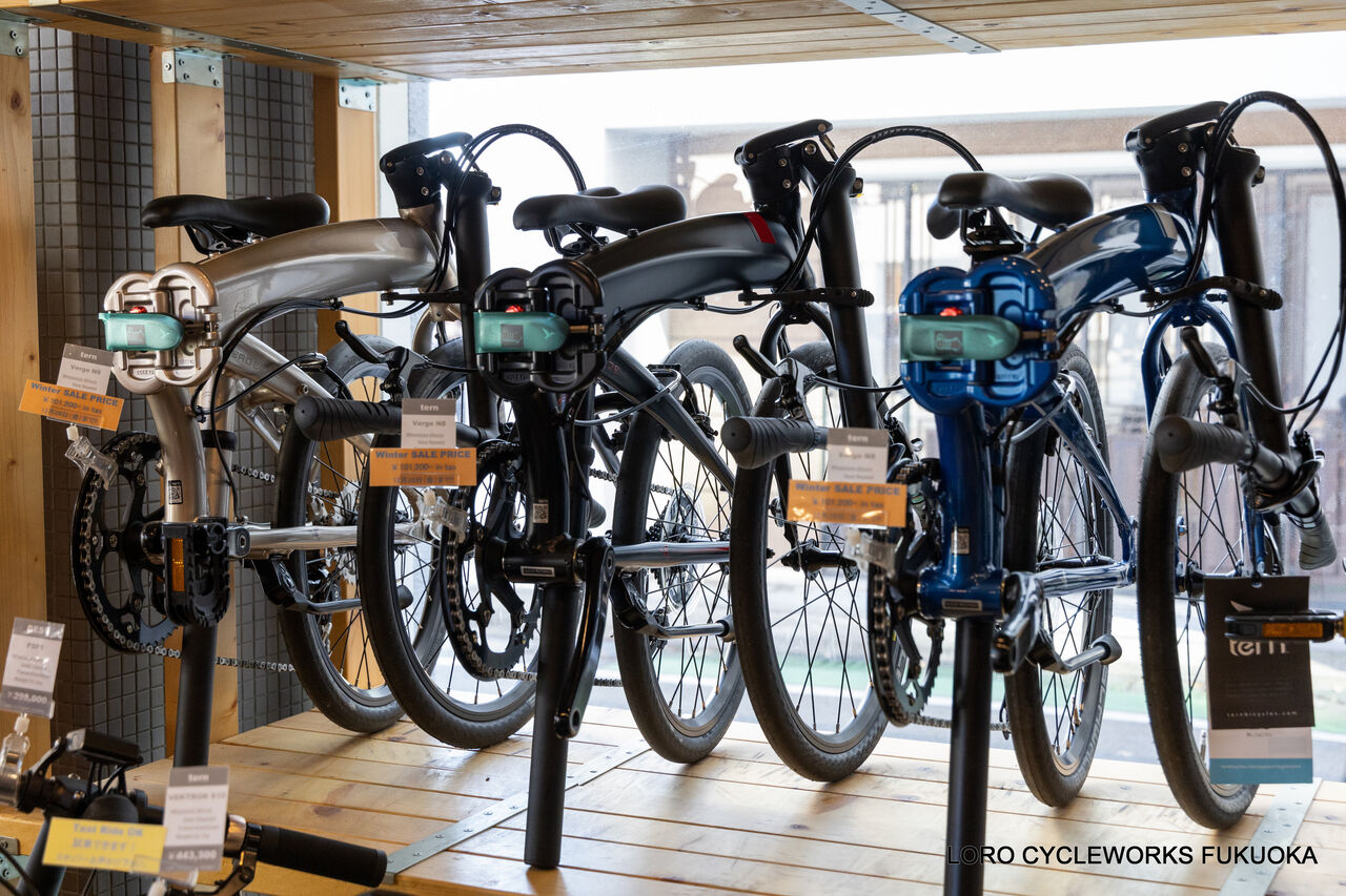 DAHON＆tern 2023 Winter SALE 対象モデルのVerge N8店頭在庫のご案内 