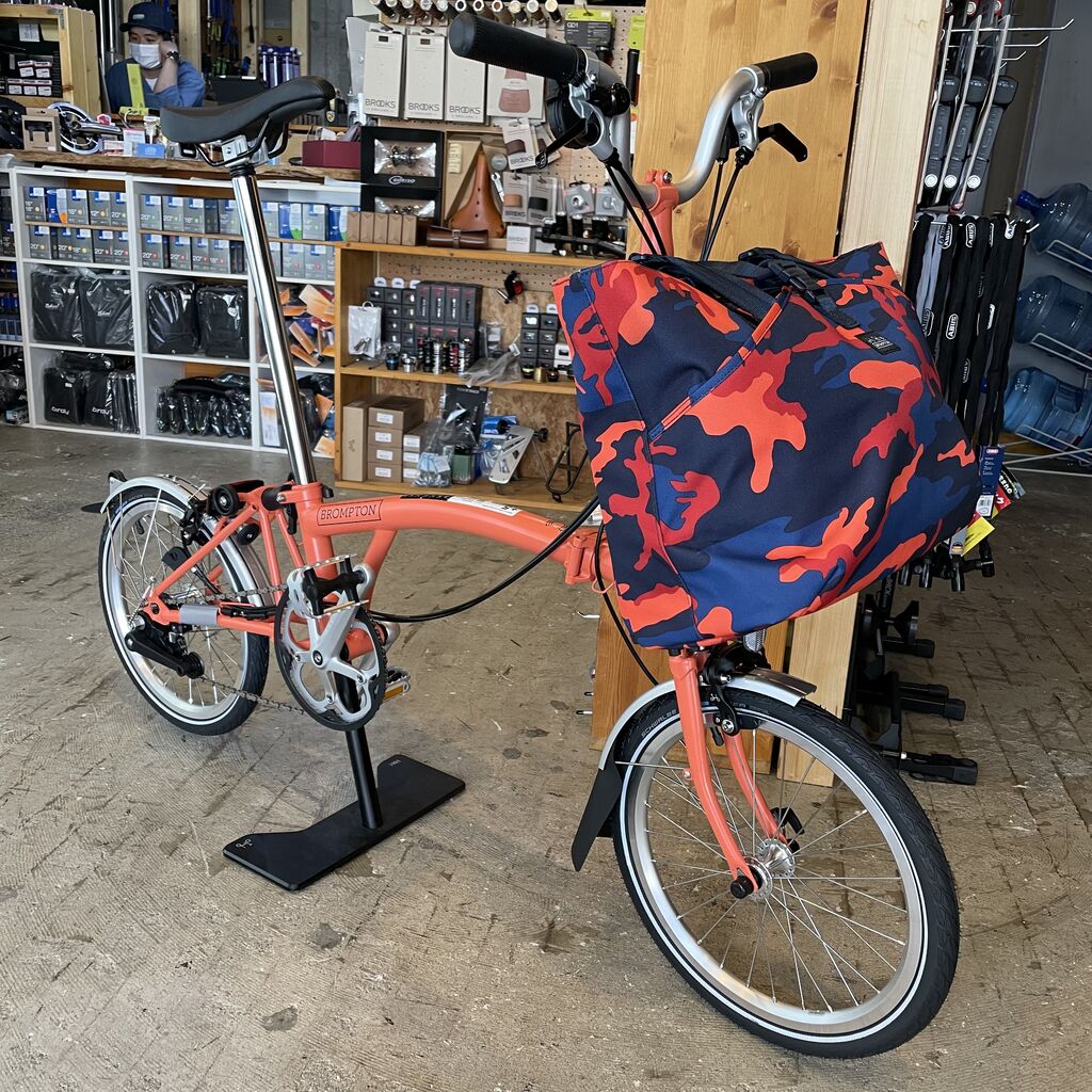BROMPTONの限定バックが入荷したぞ〜 Tote Bag 20L Camo編 BROMPTONの限定バックが入荷したぞ〜 Tote Bag 20L Camo編
