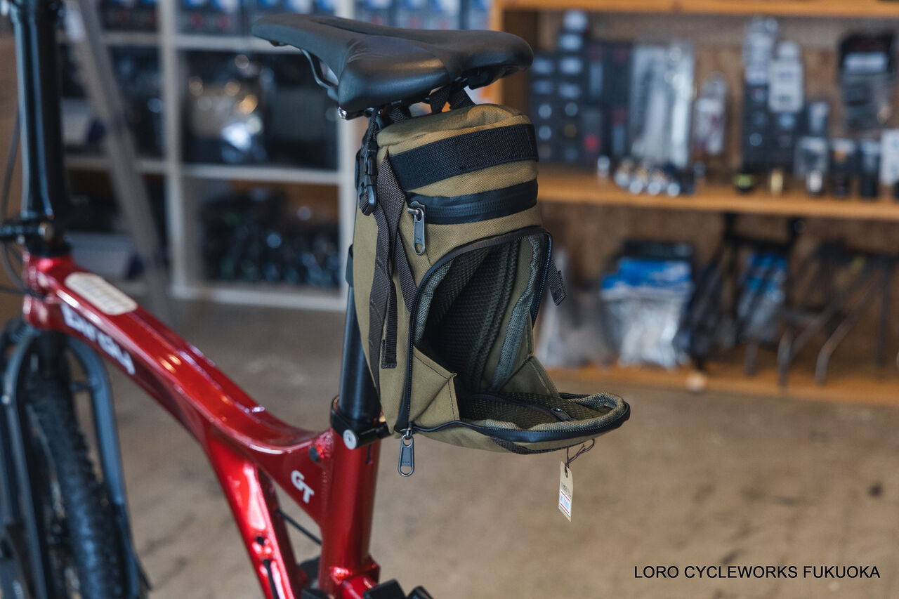 Wotancraft 新商品 多機能サドルバッグ！ : LORO CYCLEWORKS