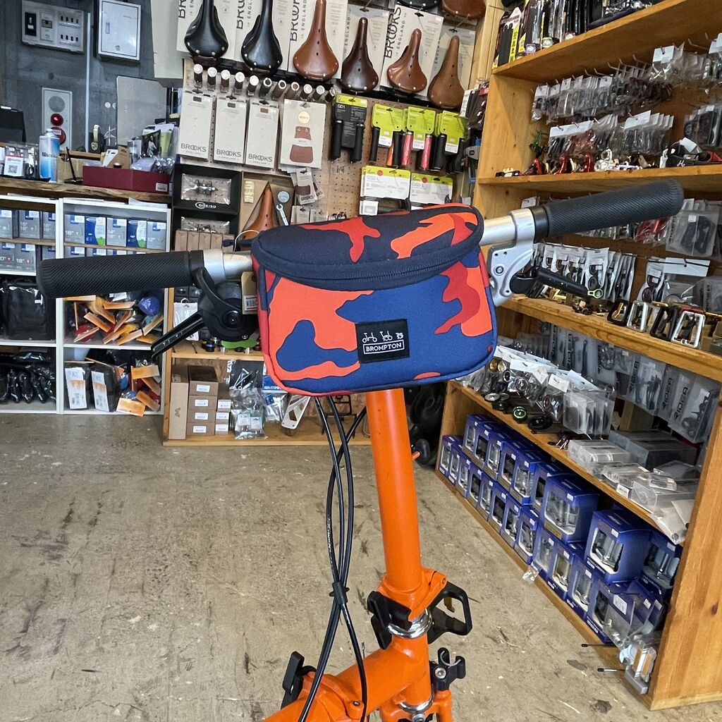 BROMPTONの限定CAMOバックが入荷したぞ〜 Zip Pouch XB 1L Camo