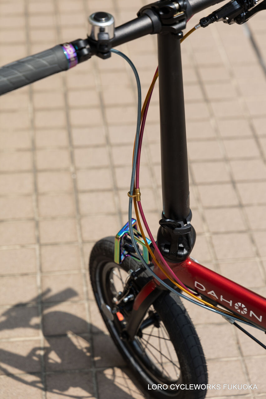 DAHON K3カスタム車体のご紹介！ : LORO CYCLEWORKS 福岡 スタッフBlog