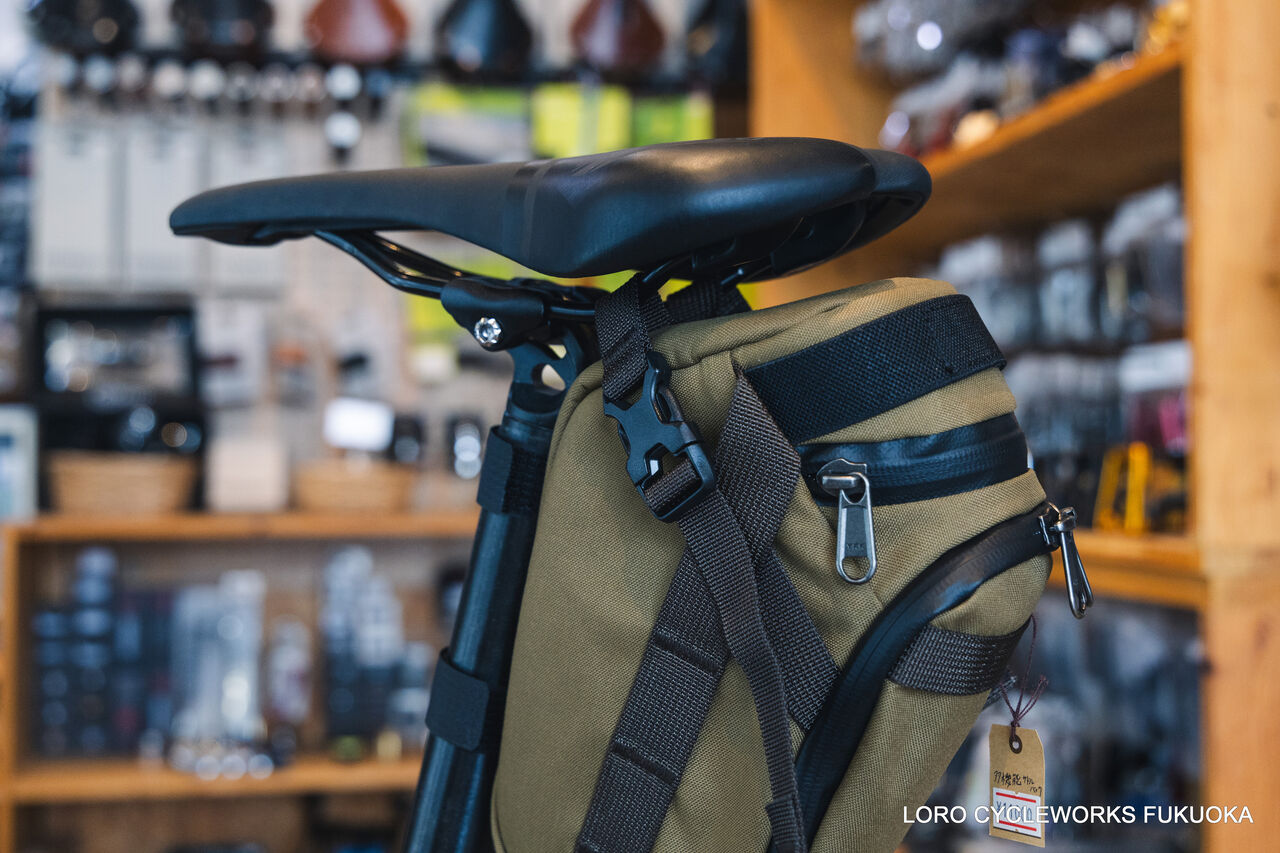 Wotancraft 新商品 多機能サドルバッグ！ : LORO CYCLEWORKS 福岡