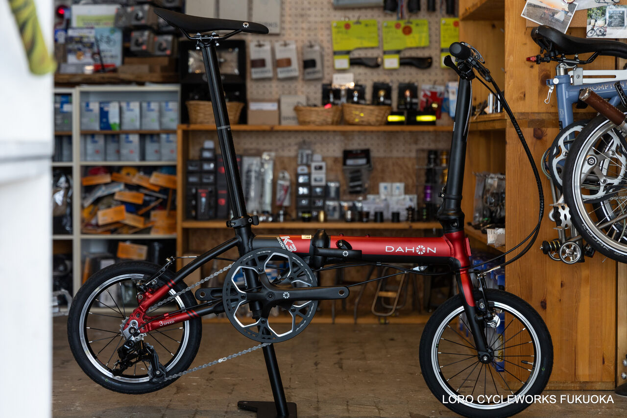 DAHON K3特別色 アーミー/ブラック店頭に1台在庫有りです。 : LORO