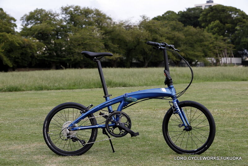 Tern Verge N8 折りたたみ ミニベロ ERGONグリップ付