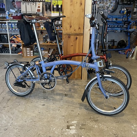 BROMPTONのカスタムさせていただきました〜 : LORO CYCLEWORKS 福岡