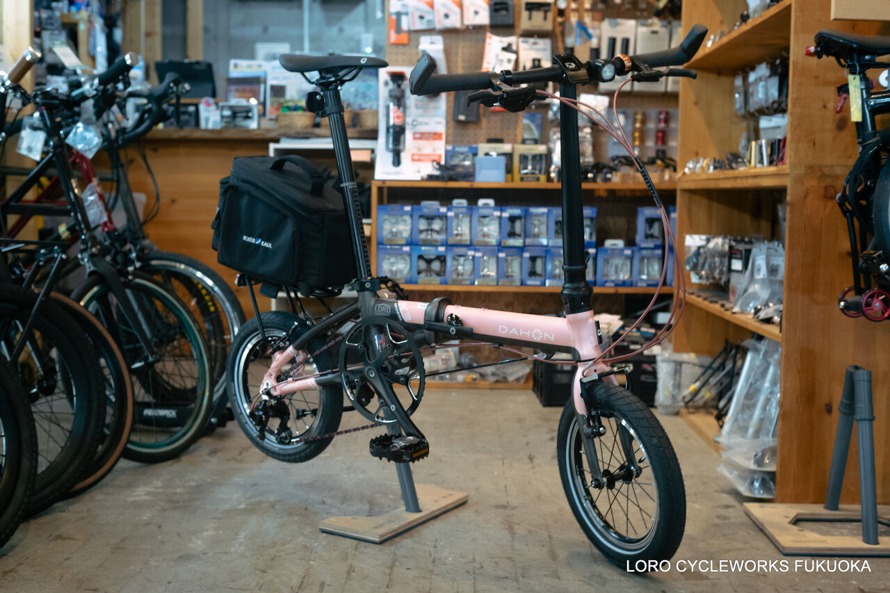 DAHON K3をカスタム！ : LORO CYCLEWORKS 福岡 スタッフBlog